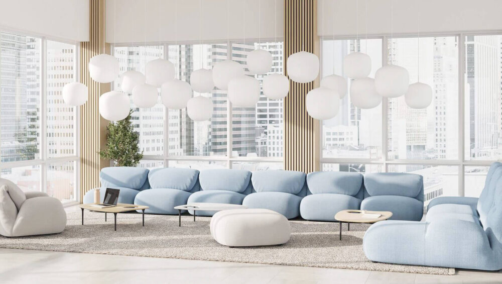Luva sofa set in a lounge room
