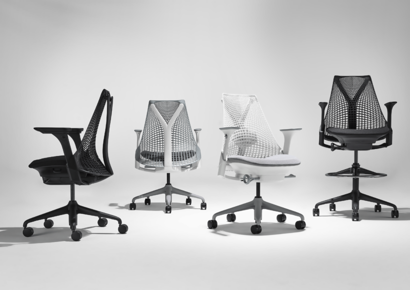 Herman Miller Sayl Chair Ocean Bound Plastic