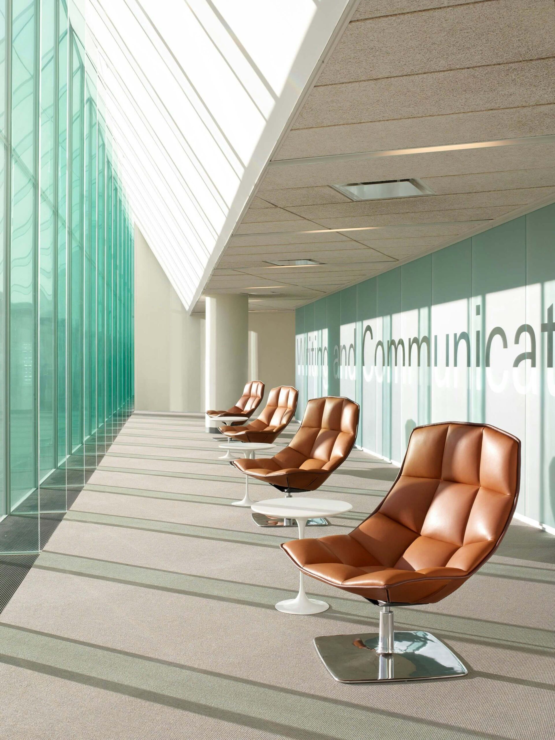 Jehs Laub Lounge Chair with leather