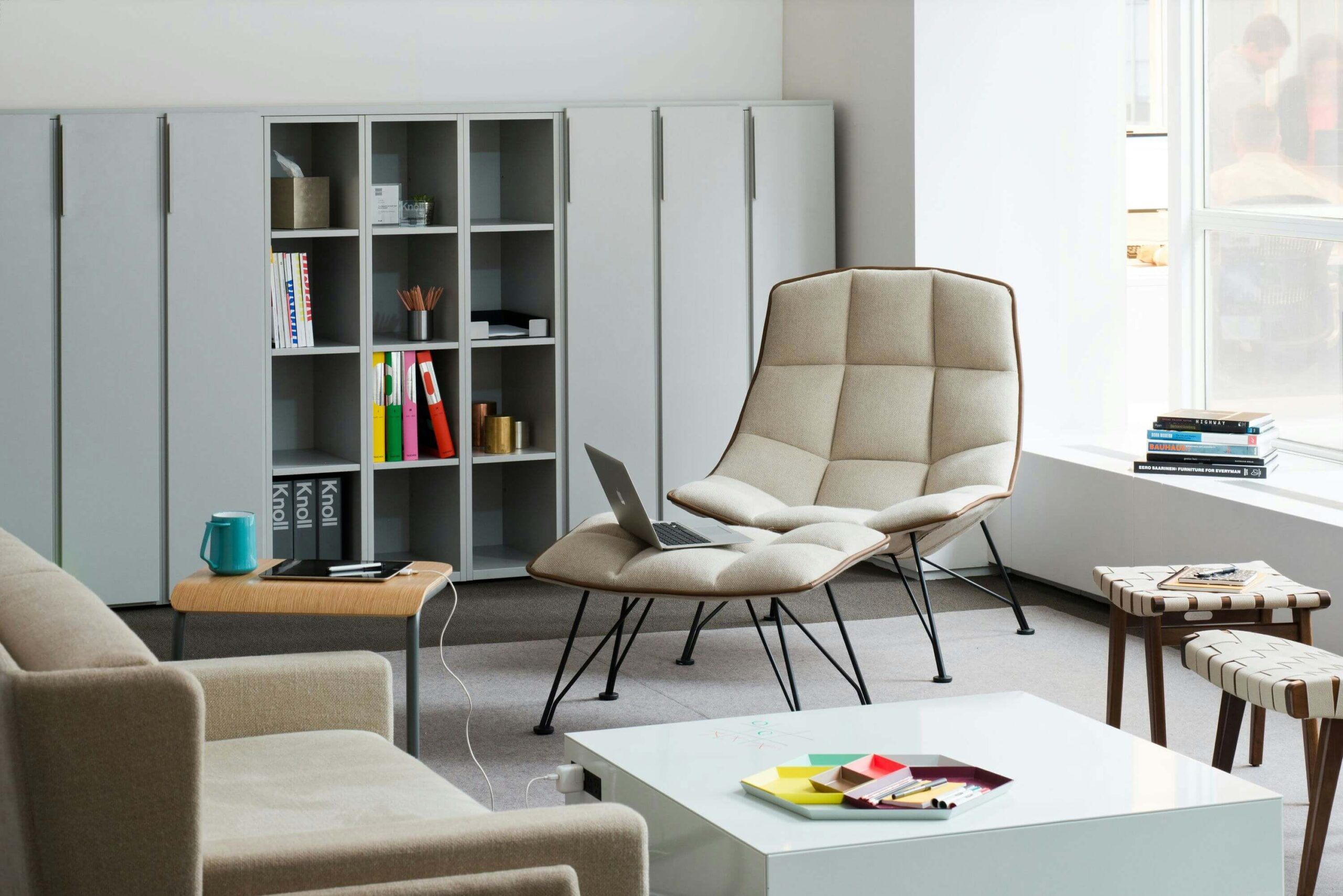 Jehs Laub Lounge Chair in a modern home