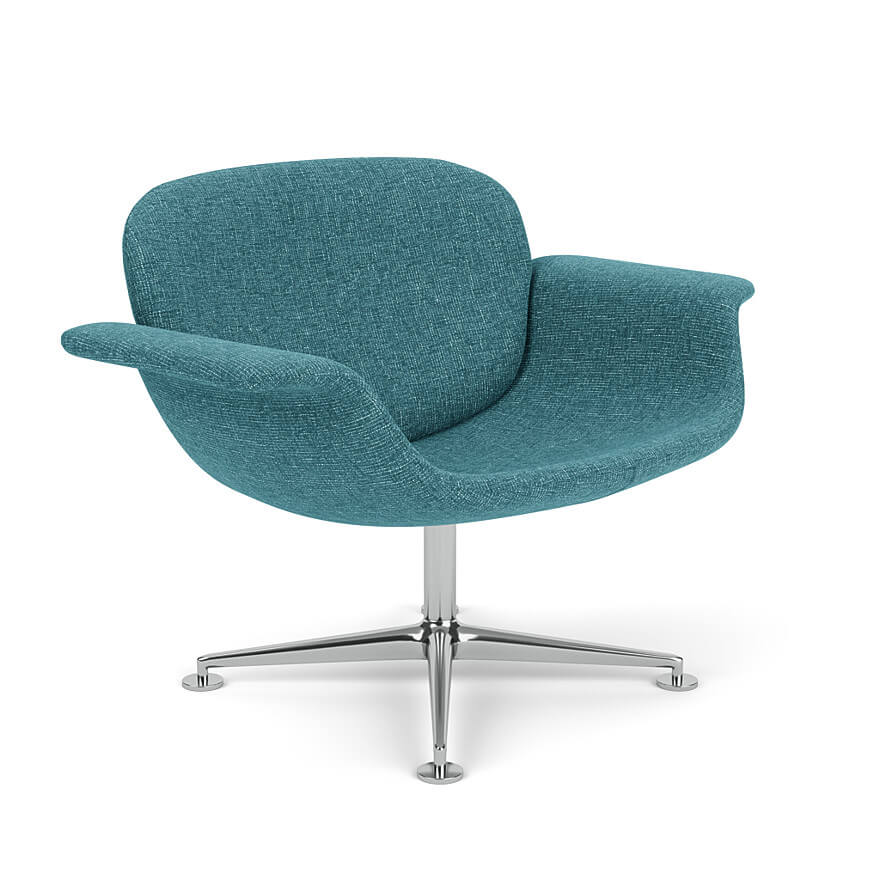 KN01 lounge chair low back front