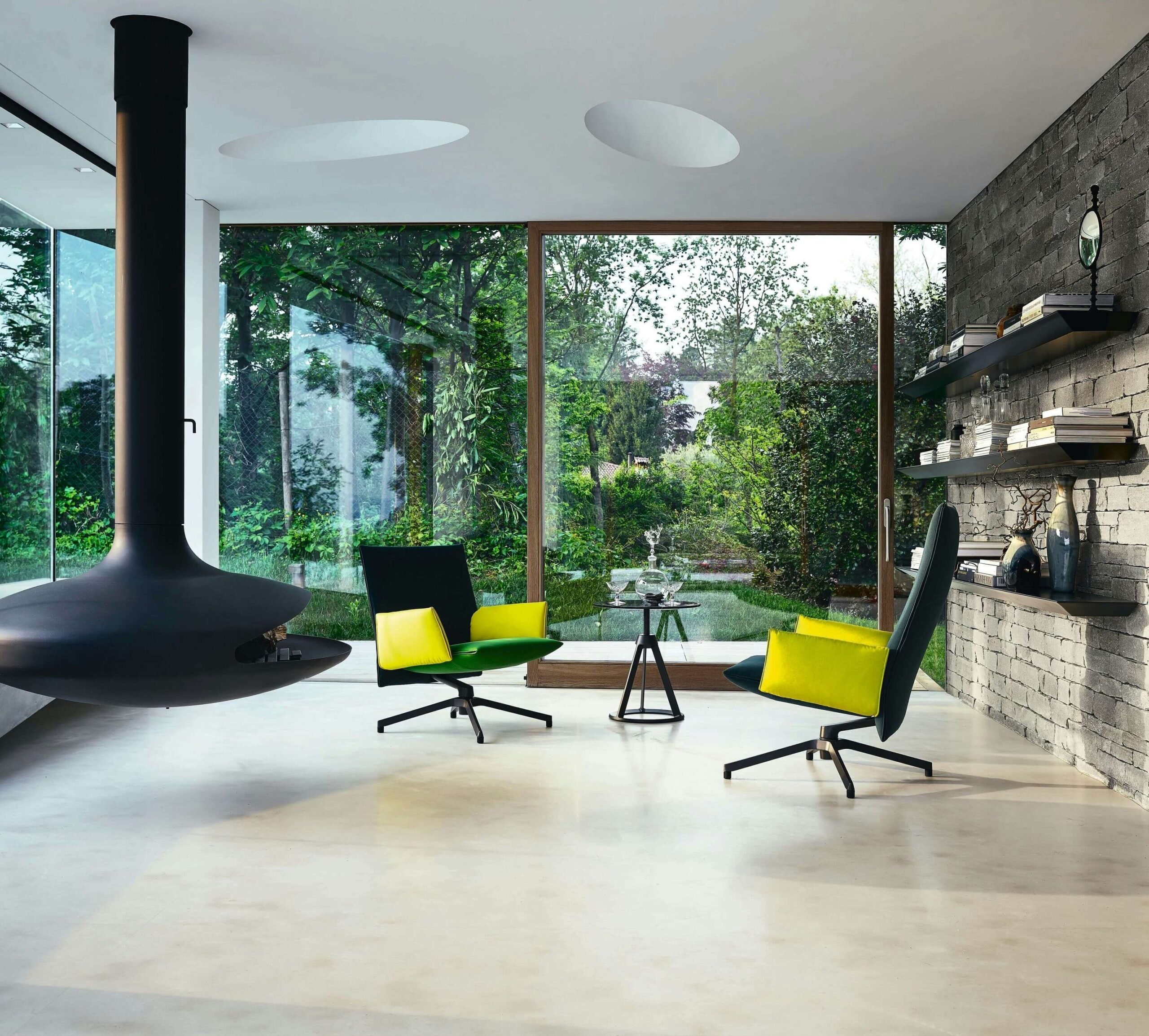 Piton Side Table at a modern house