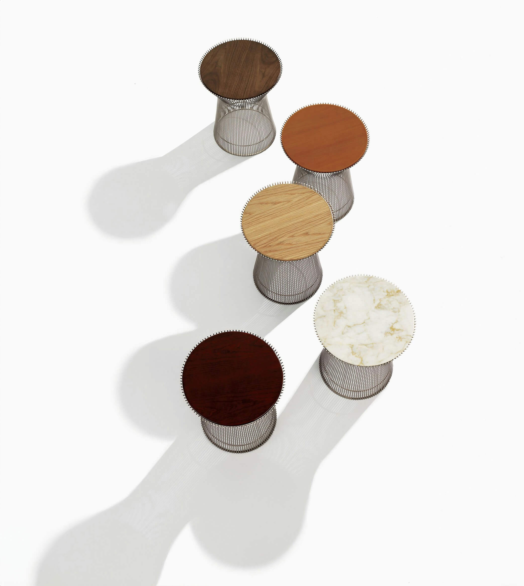 Platner Side Table in various top designs