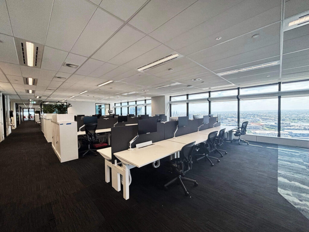 Adobe Sydney work sit-to-stand desks