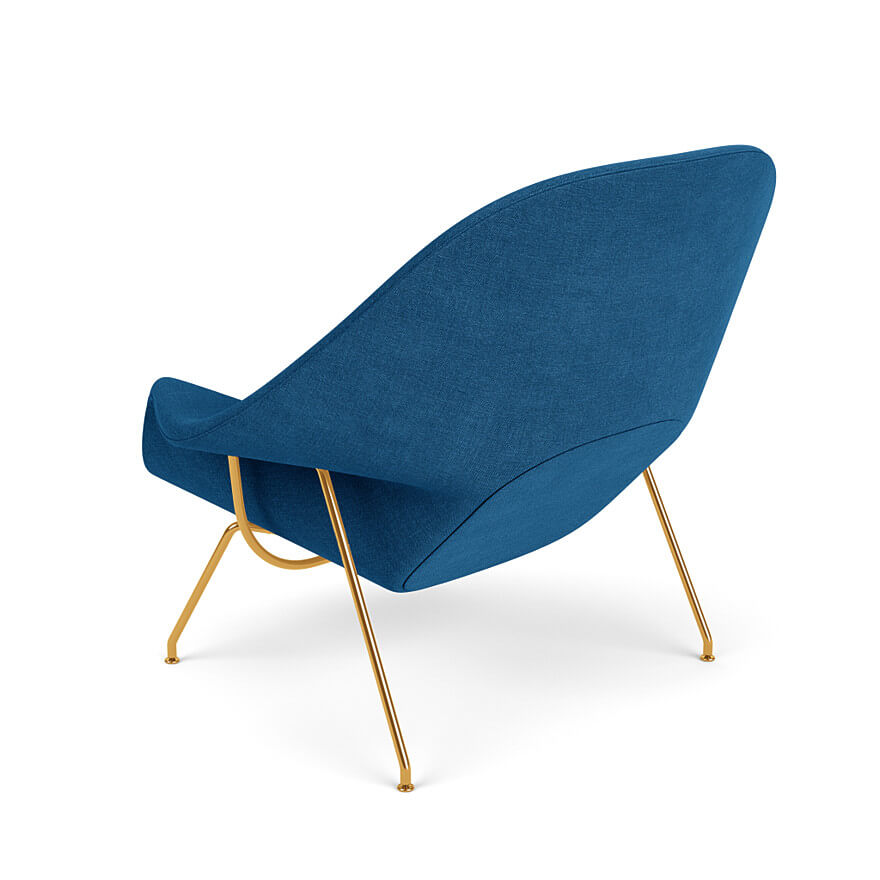Womb Chair back in a white background