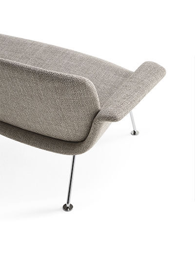 KN05 Settee Sofa back corner detail