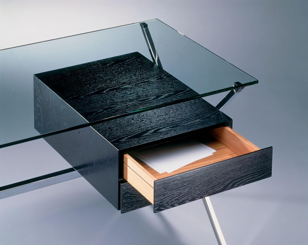 albini desk open drawer