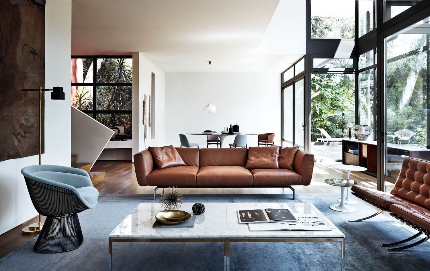 Avio Sofa in leather