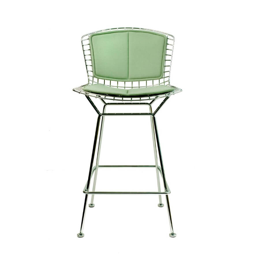 bertoia barstool front