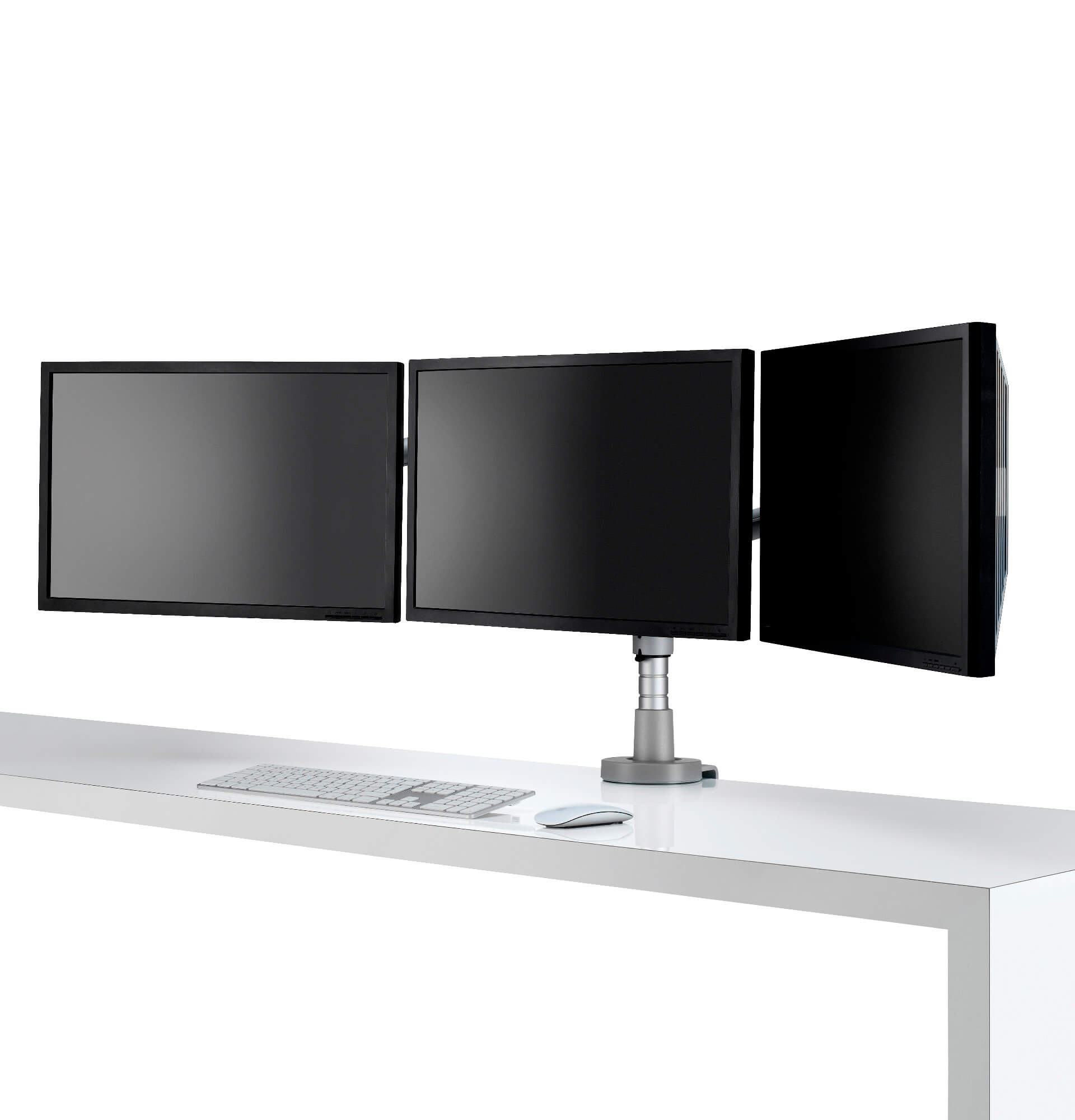 Flo Modular Monitor Arm triple screen