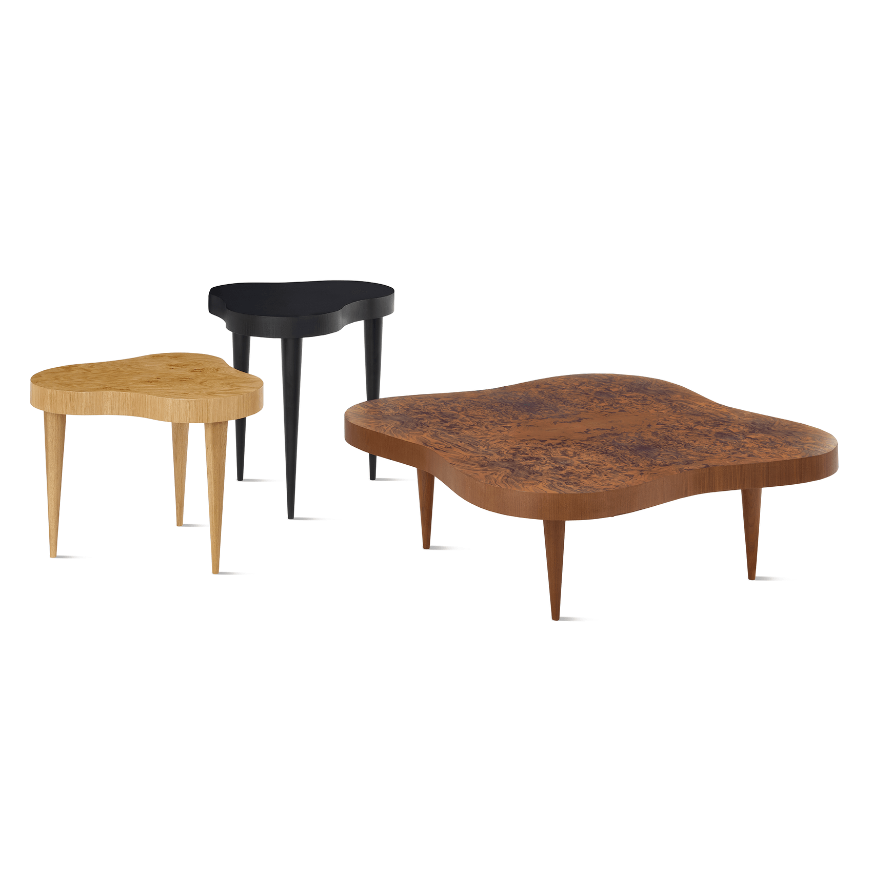 Rohde Paldao Table table in three sizes and wooden top