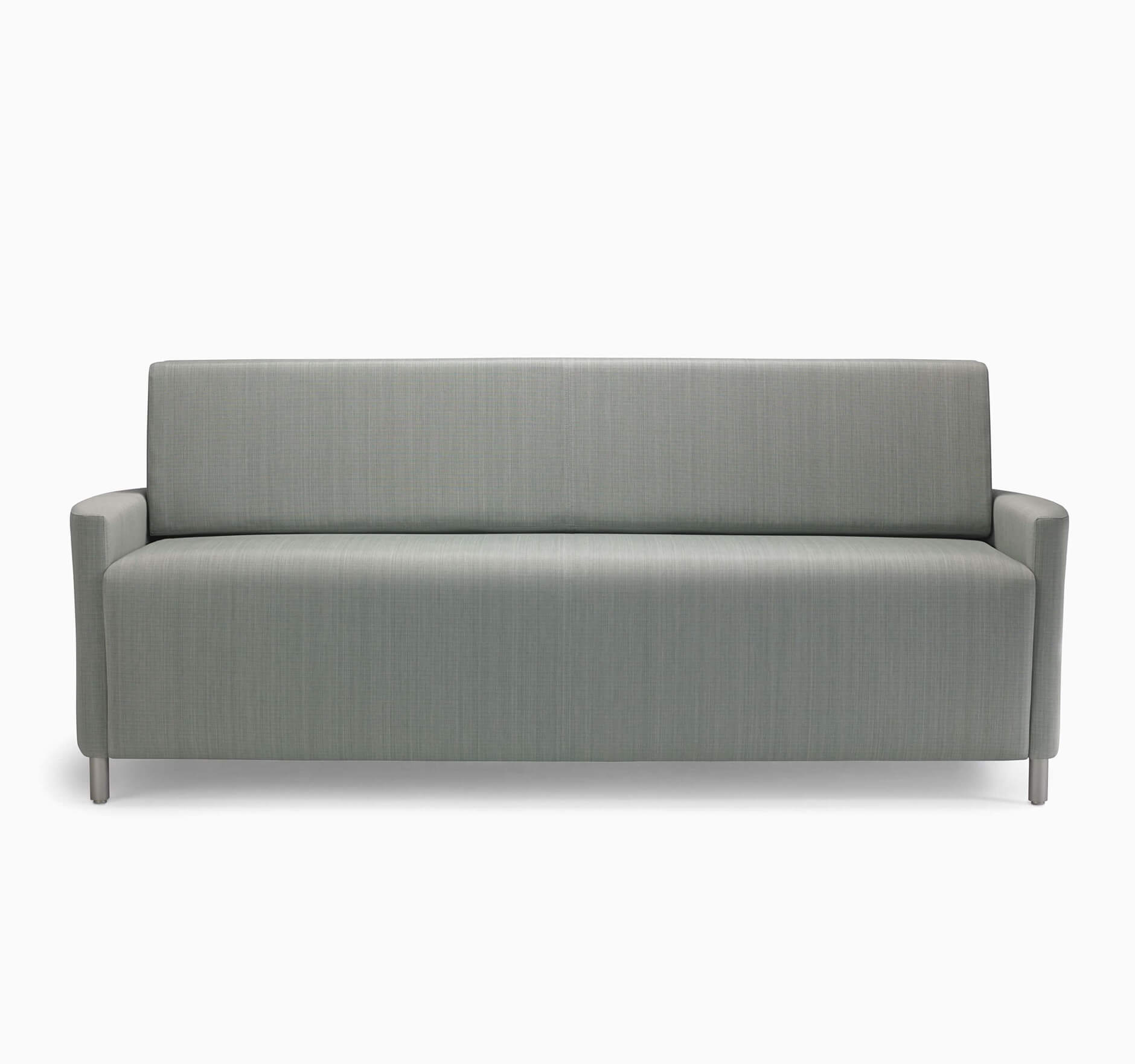 Pamona Flop Medical Sofa Bed front in green colour in a white room