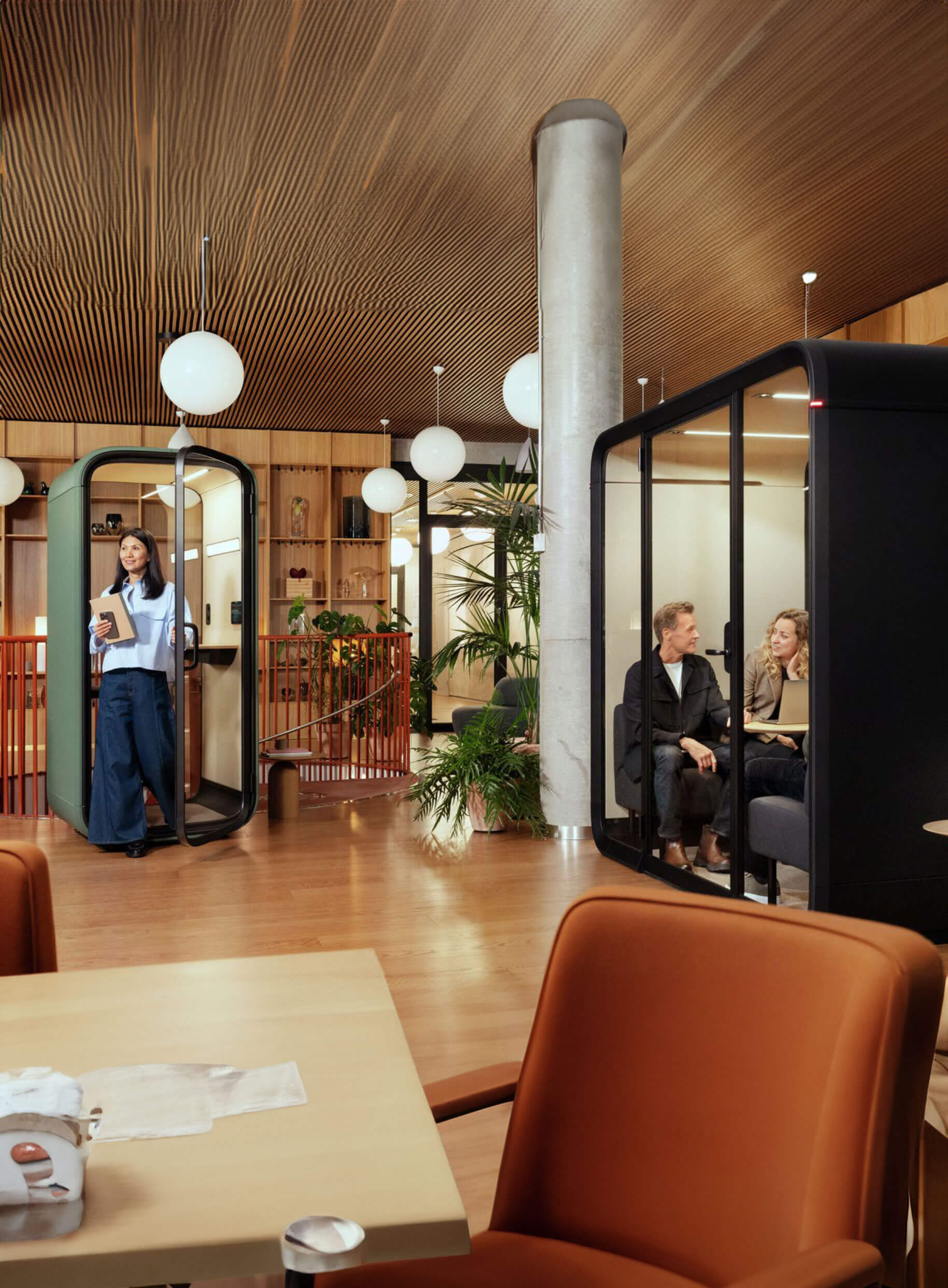 two world's most sustainable pods for ine or four people