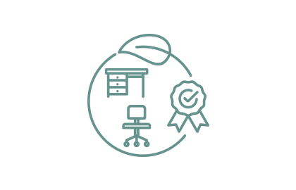 certified sustainable furnuture icon