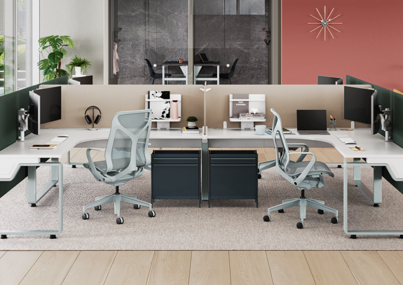 Certified Office and Commercial Furniture in a modern looking workspace in sydney