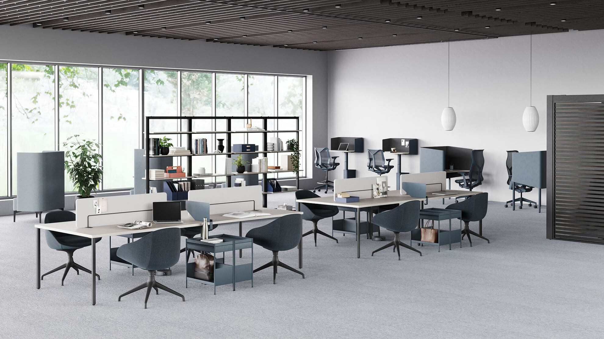 antimicrobial coated furniture in a modern office in sydney